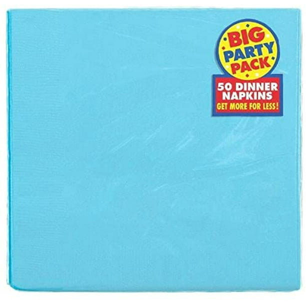Pack of 20 Party Supply Caribbean 2-Ply Dinner Napkins